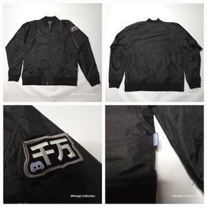 RARE DISCORD 10 MILLION USERS MEMBERS JAPANESE PATCH BLACK BOMBER JACKET SIZE M